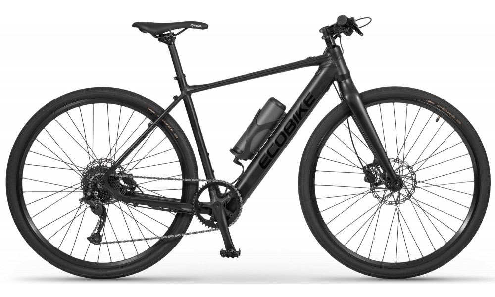 Sähköpyörä Ecobike Urban Plus 10 + 7 Ah 601Wh - 1