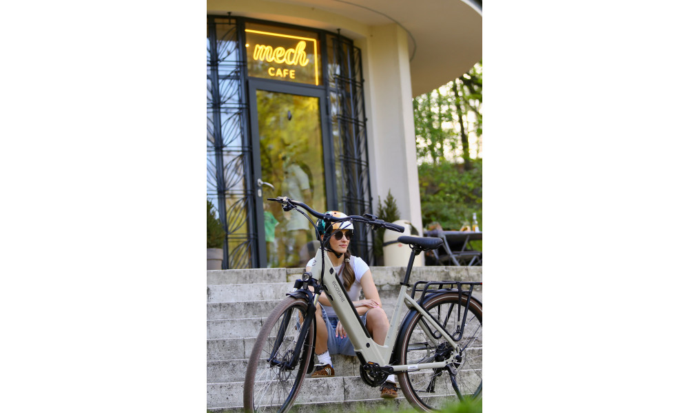 Sähköpyörä Ecobike X-City Cappuccino V3 504Wh - 28