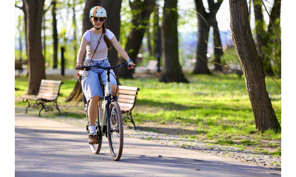 Sähköpyörä Ecobike X-City Cappuccino V3 504Wh - 36