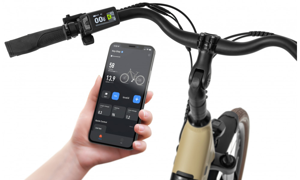 Sähköpyörä Ecobike X-City Cappuccino V3 630Wh - 18