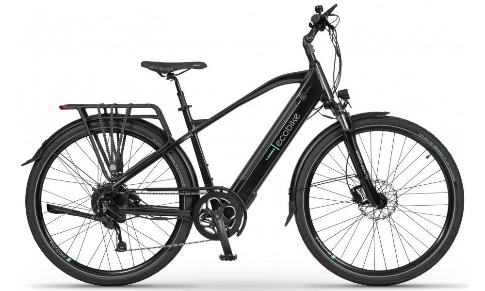 Sähköpyörä Ecobike X-Cross M Black 504Wh - 1