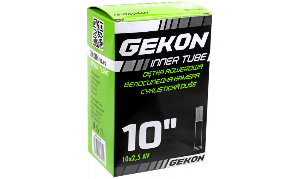 Sisäkumi Gekon 10" x 2.50 AV (e-scooter) 