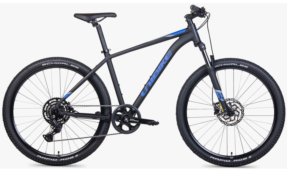Polkupyörä Unibike Shadow 27.5 2026 black-blue - 1