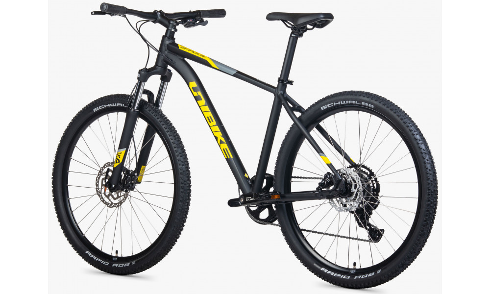 Polkupyörä Unibike Shadow 27.5 2026 black-yellow - 4