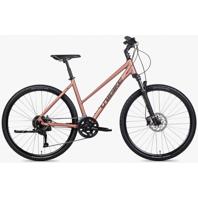 Polkupyörä Unibike Crossfire LDS 2026 coral