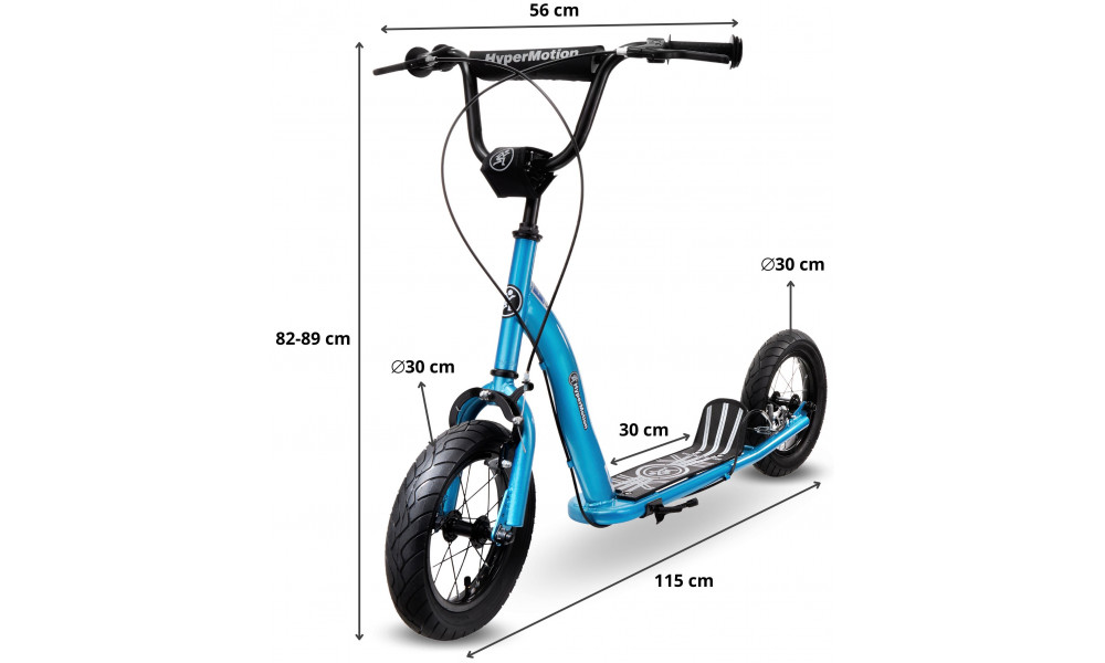 Potkupyörä HyperMotion Ruby 12.2 sky blue - 10