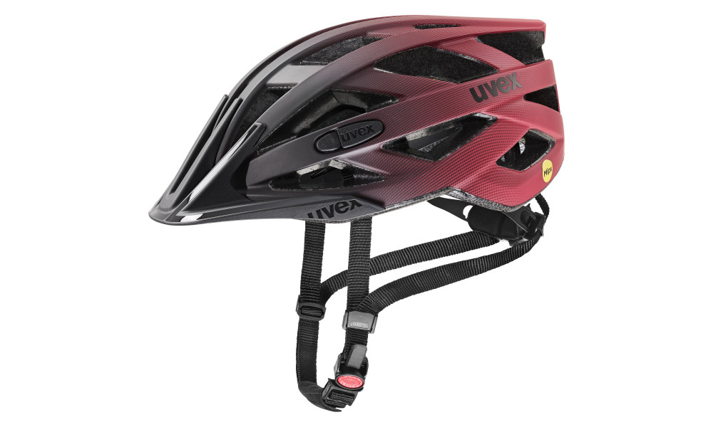 Kypärä Uvex i-vo cc MIPS black-red matt - 1