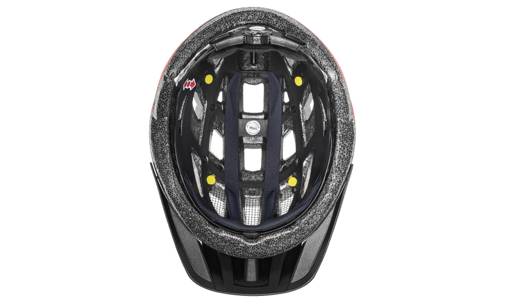 Kypärä Uvex i-vo cc MIPS black-red matt - 4