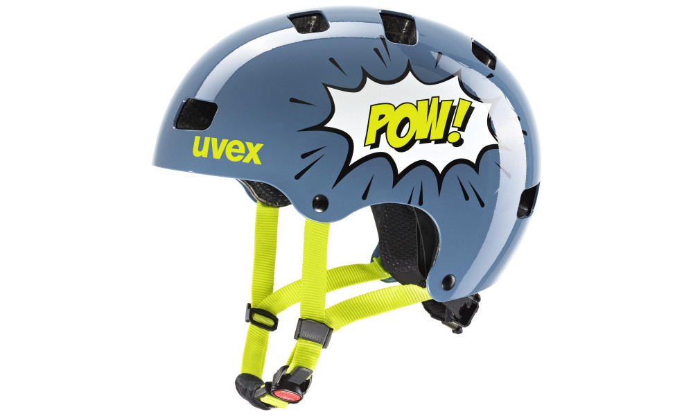 Kypärä Uvex kid 3 stone blue pow - 2