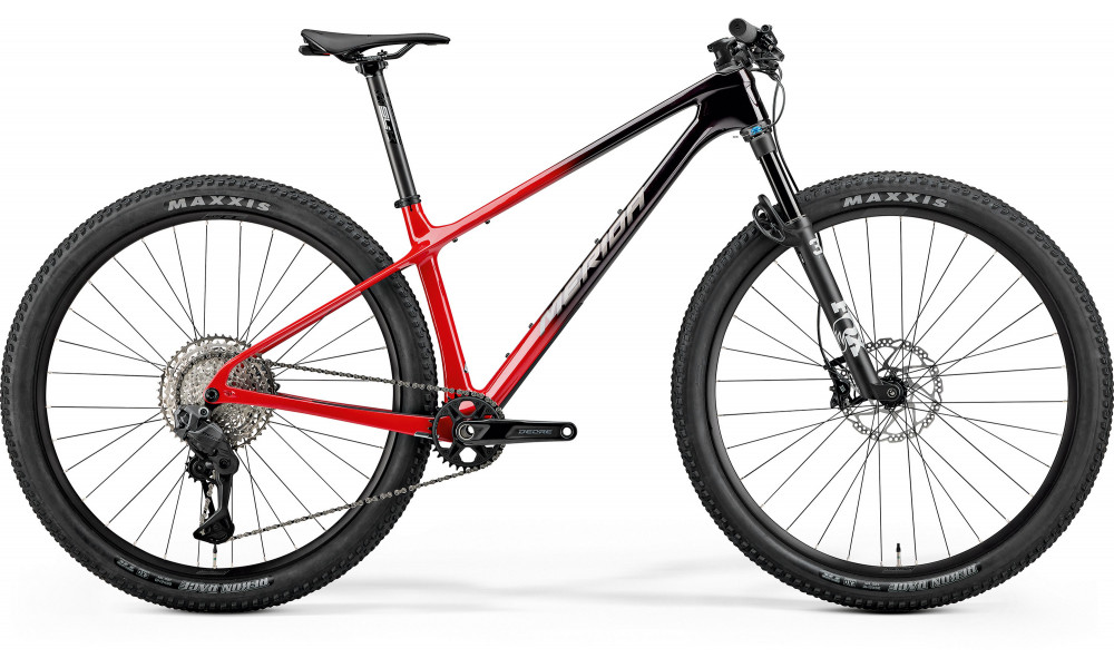 Polkupyörä Merida Big.Nine 7000 2026 black/red (warm slate grey) 