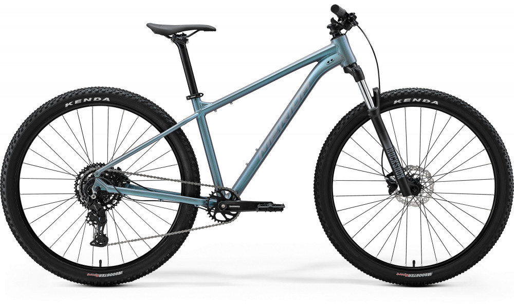 Polkupyörä Merida Big.Nine 80 2026 silk transparent blue(silver) 