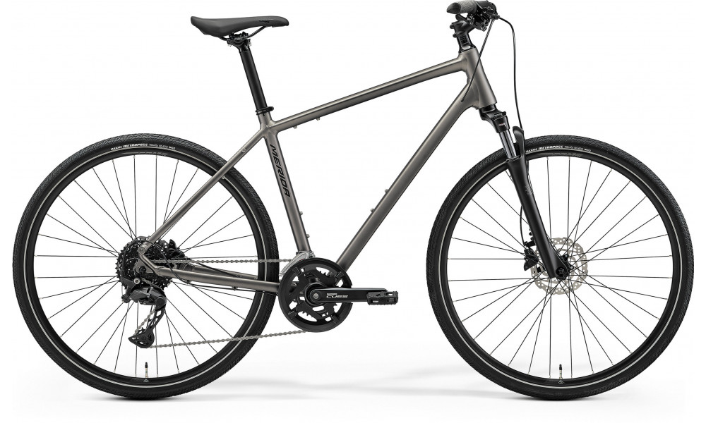 Polkupyörä Merida Crossway 300 2026 silk warm slate grey(black) 
