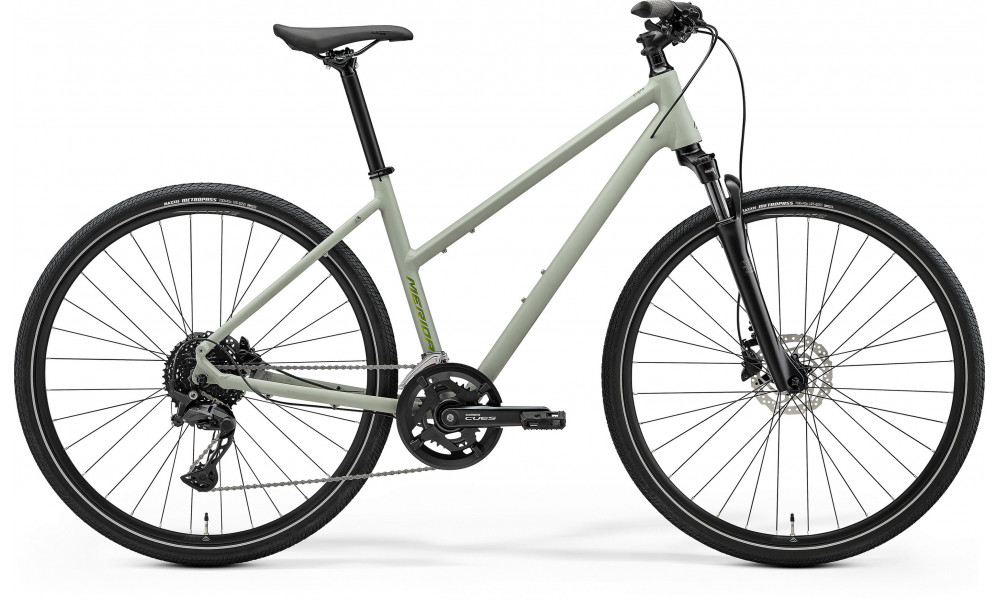 Polkupyörä Merida Crossway 300 Lady 2026 matt early moss grey(green) 