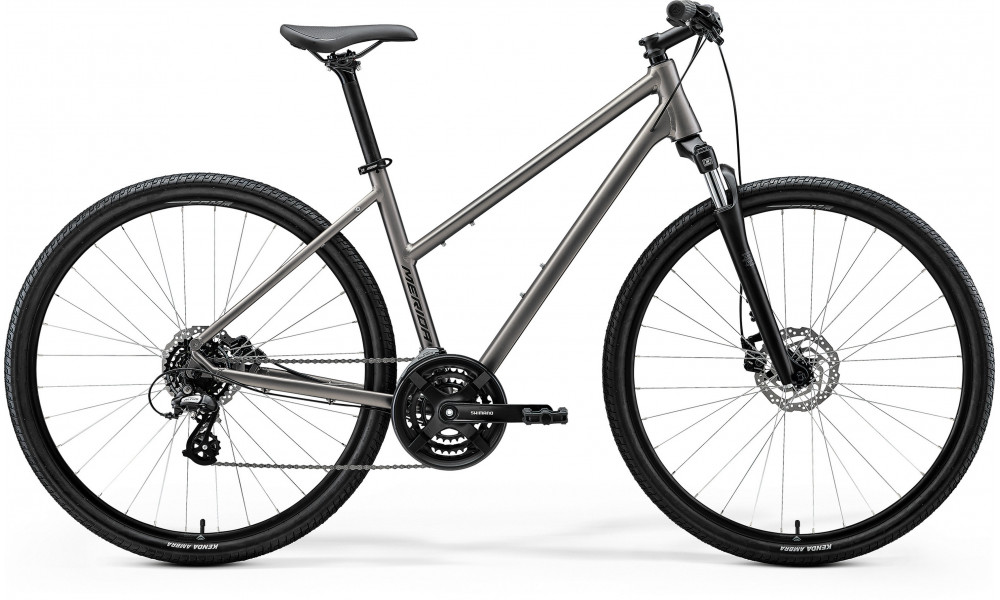 Polkupyörä Merida Crossway 10 Lady 2026 silk warm slate grey(black) 