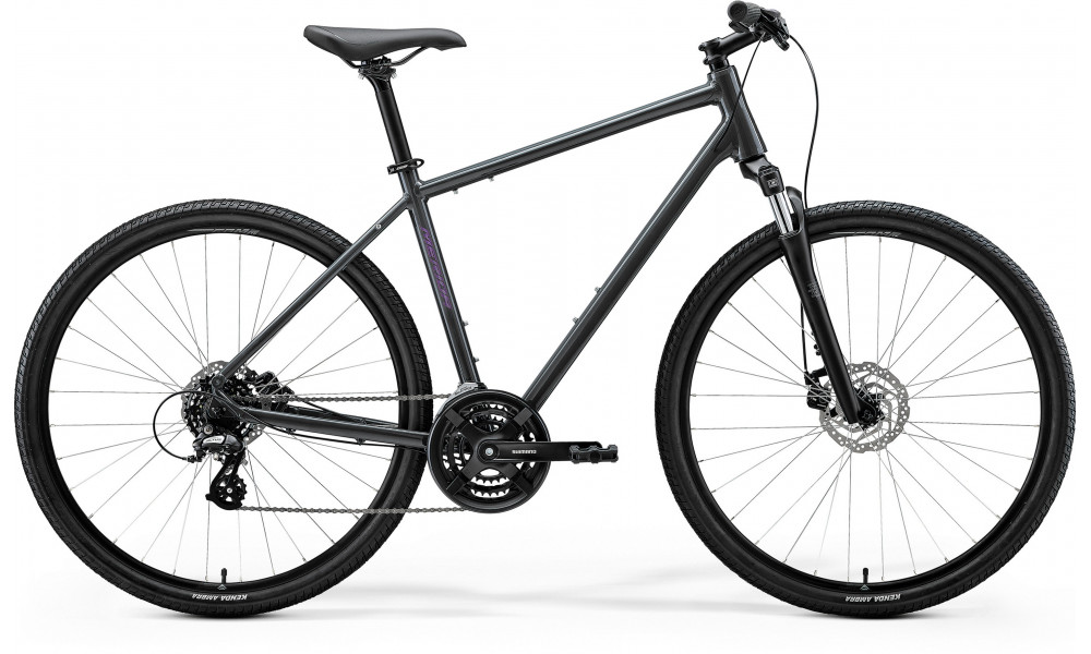 Polkupyörä Merida Crossway 10 2026 glossy cool grey(purple) 