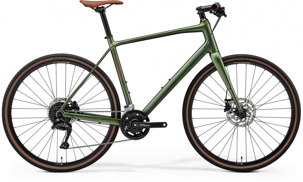 Polkupyörä Merida Speeder 100 2026 silk fog green(brown) 
