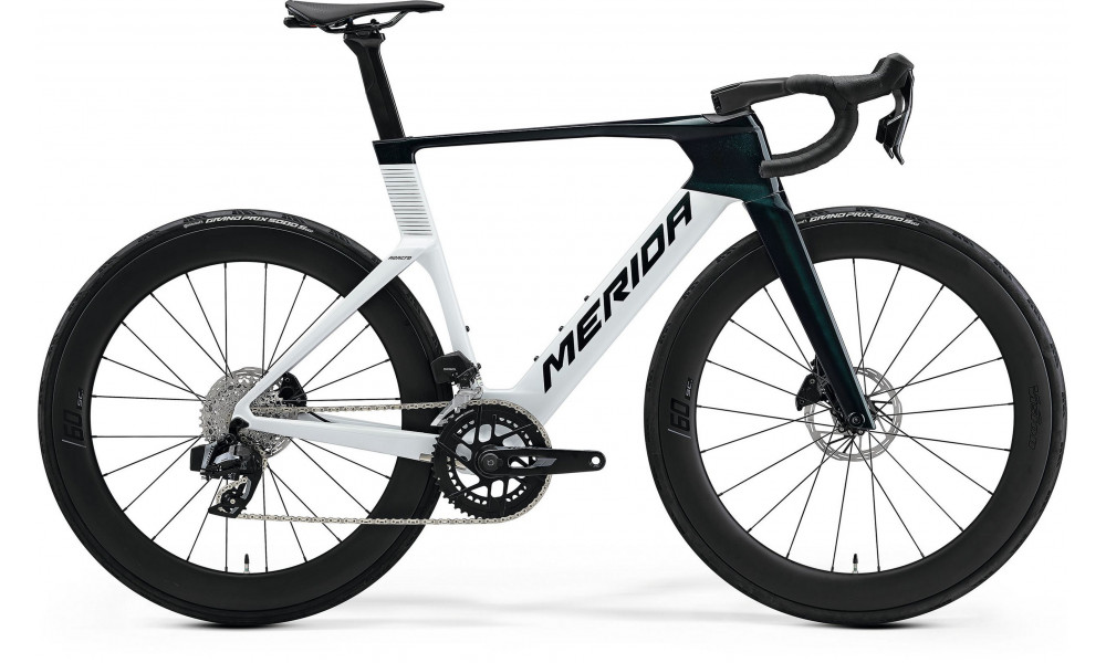 Polkupyörä Merida Reacto 7000 2027 halo green/pearl white(green) 