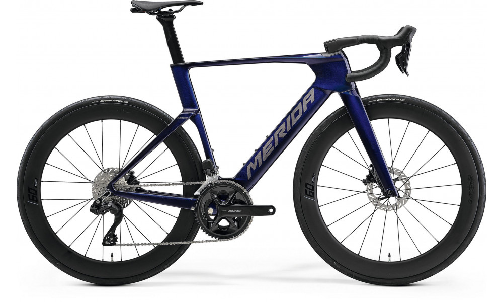 Polkupyörä Merida Reacto 6000 2027 starfield purple(slate grey) 