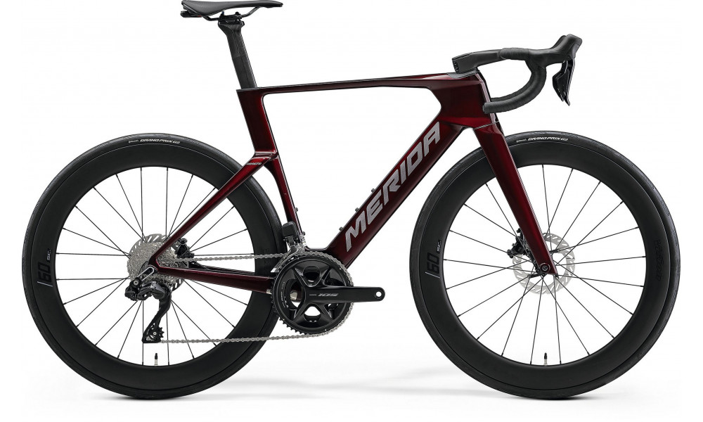 Polkupyörä Merida Reacto 6000 2027 passion red(slate grey) 
