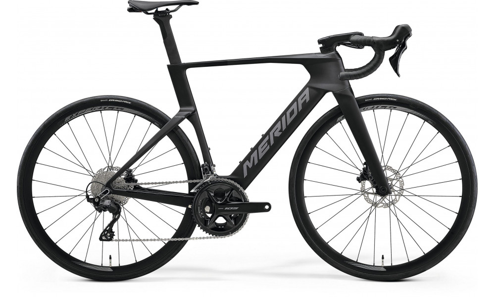 Polkupyörä Merida Reacto 4000 2027 silk black(gunmetal grey) 
