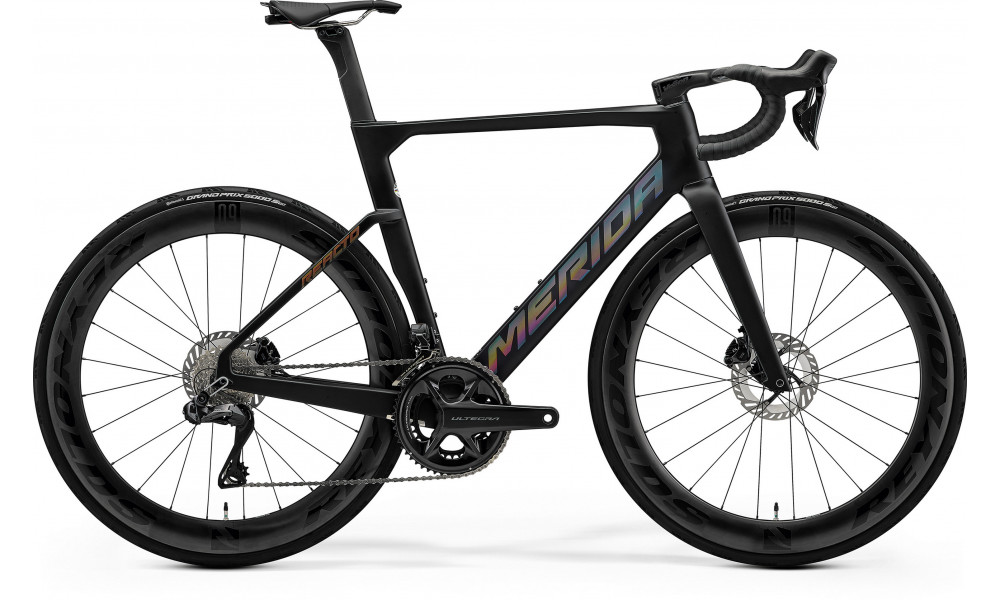 Polkupyörä Merida Reacto 8000 2026 silk black(glossy dark silver) 
