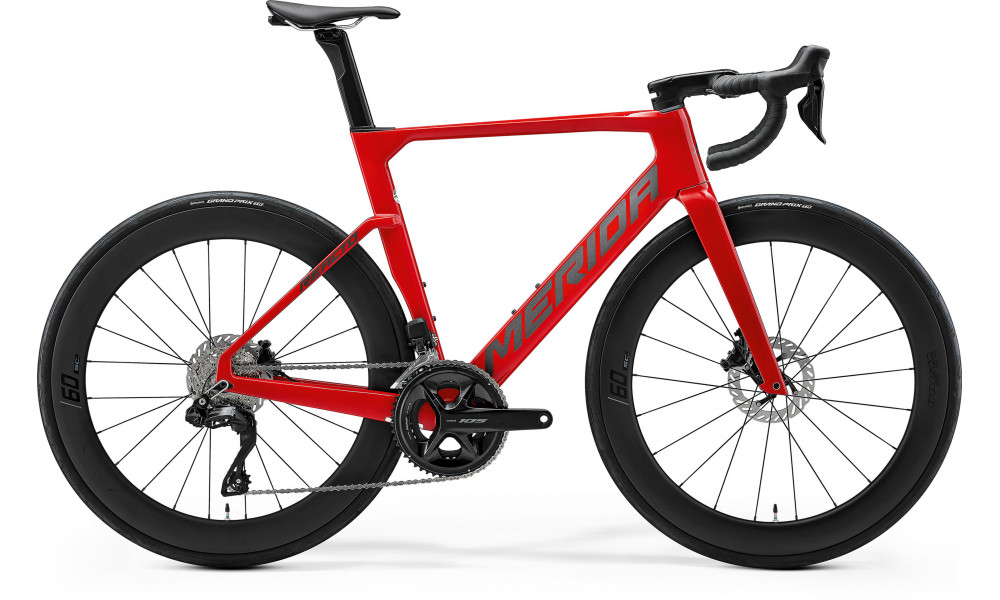 Polkupyörä Merida Reacto 6000 2026 dark race red(gunmetal grey) 