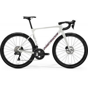 Polkupyörä Merida Scultura 8000 2026 matt white(rainbow purple)