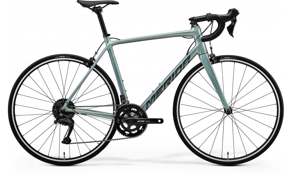 Polkupyörä Merida Scultura Rim 100 2026 blue/green clear coat(silver) 