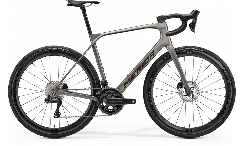 Polkupyörä Merida Scultura Endurance 9000 2026 warm slate grey(holo-black) 