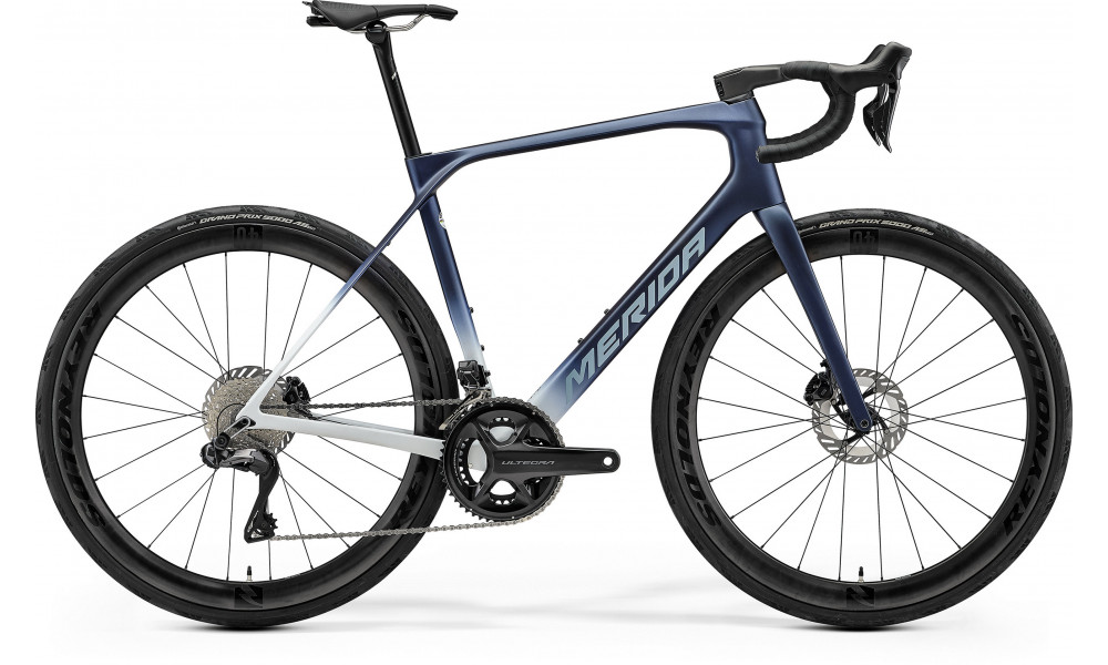 Polkupyörä Merida Scultura Endurance 9000 2026 silk mountain dust blue(white) 