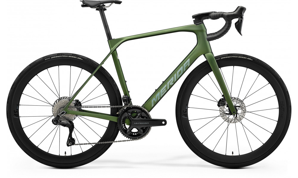 Polkupyörä Merida Scultura Endurance 8000 2026 matt fog green(silver) 