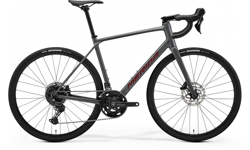 Polkupyörä Merida Scultura Endurance 300 2026 silk cool grey(red) 
