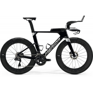 Polkupyörä Merida Time Warp TRI 10K 2026 metallic black(flash bcp)