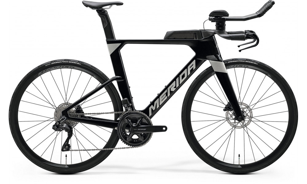 Polkupyörä Merida Time Warp TRI 5000 2026 black(titan) 
