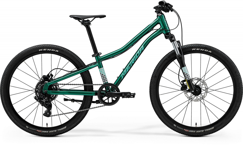 Polkupyörä Merida Matts J.24 2026 evergreen(turquoise/black) 