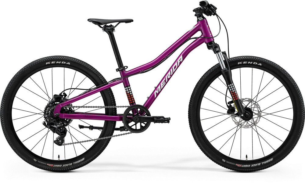 Polkupyörä Merida Matts J.24 2026 silk purple(wht/red/blk) 
