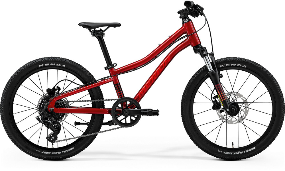 Polkupyörä Merida Matts J.20 2026 dark strawberry(race red/blk) 
