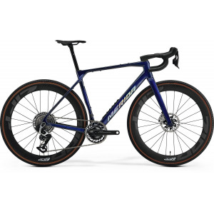 Polkupyörä Merida Mission 10K 2026 transp. blue carbon ud(silver)