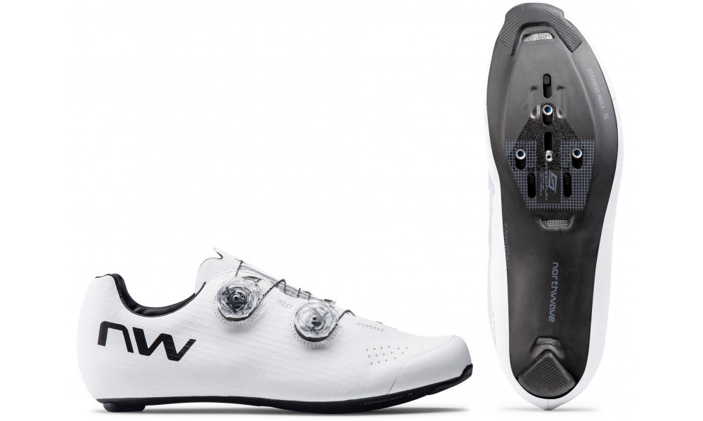 Pyöräilykengät Northwave Extreme Pro 3 Road black-white - 2