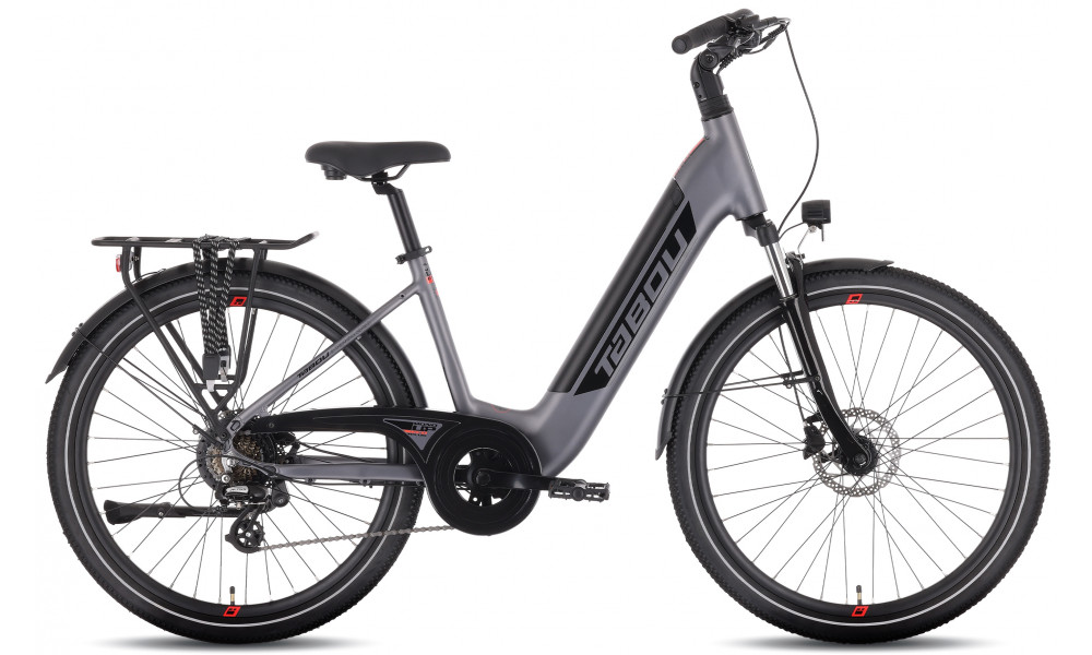 Sähköpyörä Tabou Mono UP ECO Plus 26 anthracite-red - 1