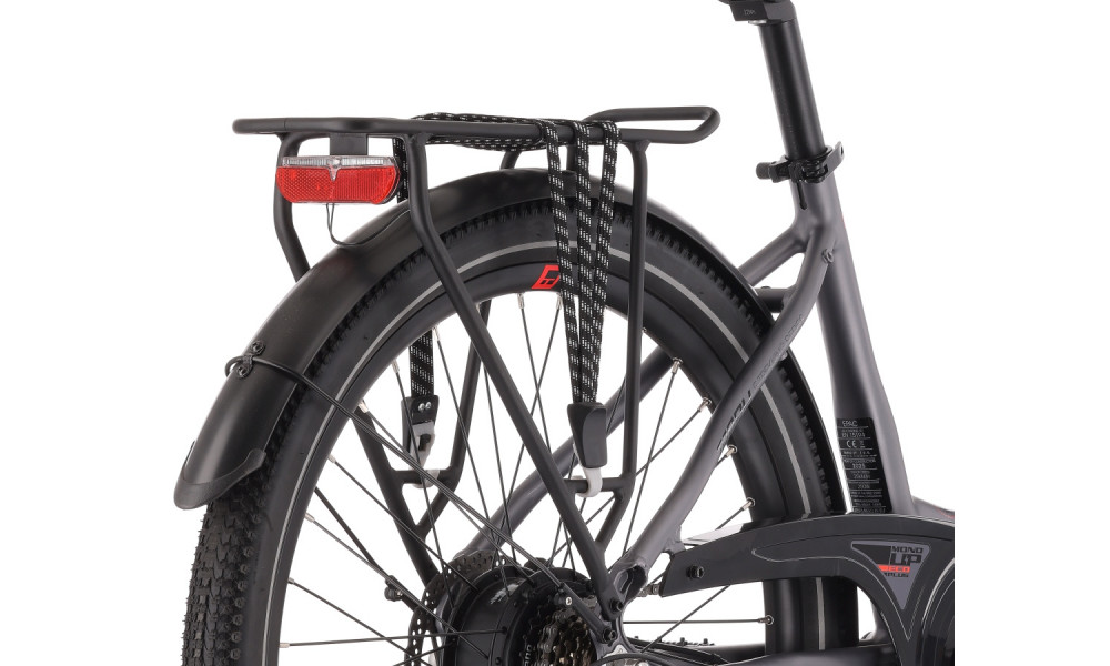 Sähköpyörä Tabou Mono UP ECO Plus 26 anthracite-red - 8