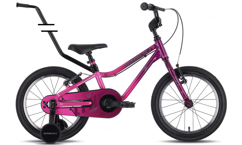 Polkupyörä Tabou Miss FR 16 pink-purple - 1