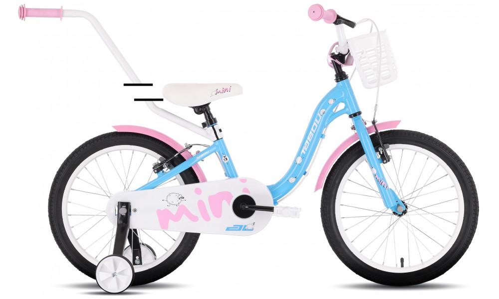 Polkupyörä Tabou Miss AL 18 blue-pink - 1