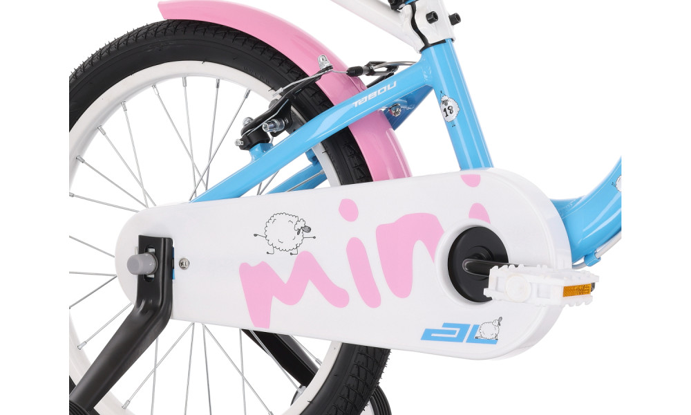 Polkupyörä Tabou Miss AL 18 blue-pink - 3