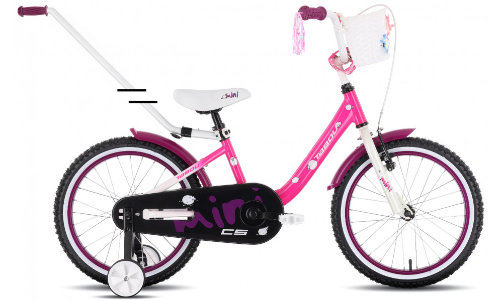 Polkupyörä Tabou Miss CS Alu 18 pink-white - 1