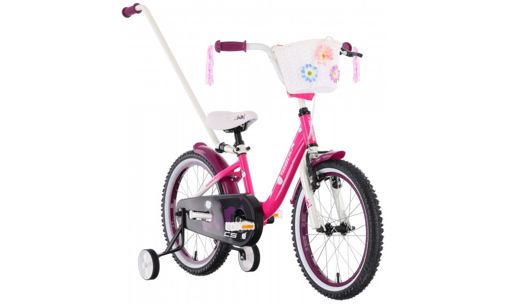 Polkupyörä Tabou Miss CS Alu 18 pink-white - 2