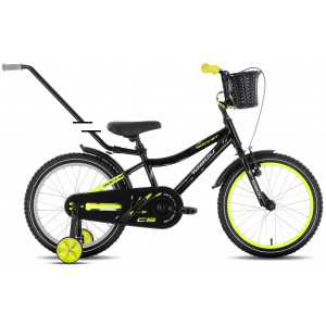 Polkupyörä Tabou Rocket CS Alu 18 black-lime