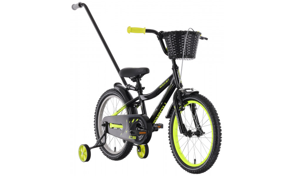 Polkupyörä Tabou Rocket CS Alu 18 black-lime - 2