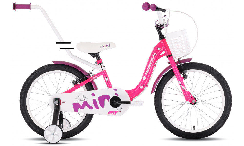 Polkupyörä Tabou Miss ST 18 pink-white - 1