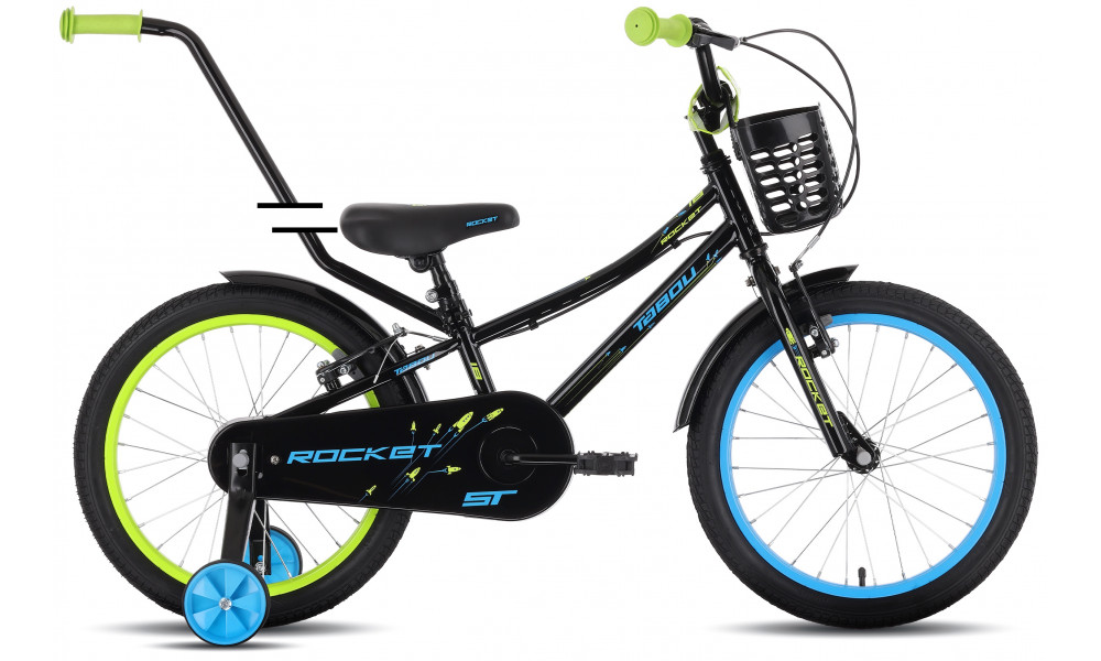 Polkupyörä Tabou Rocket ST 18 black-blue - 1